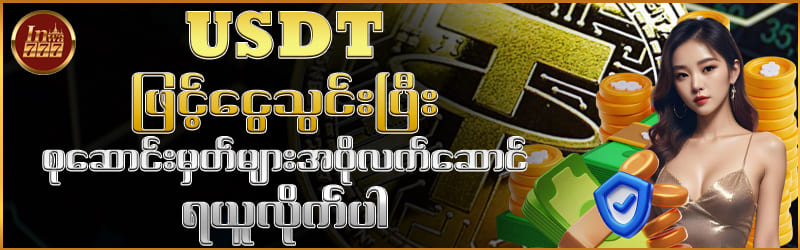 usdt ငွေသွင်းနည်း